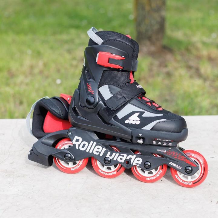Image du produit Rollerblade Inline-Skates Microblade Schwarz/Rot, 33-36.5, Schuhgrösse (33, 36.5)