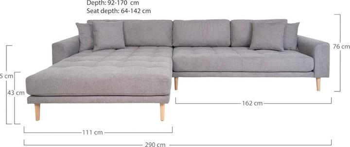 Produktbild House Nordic Lido (Ecksofa)