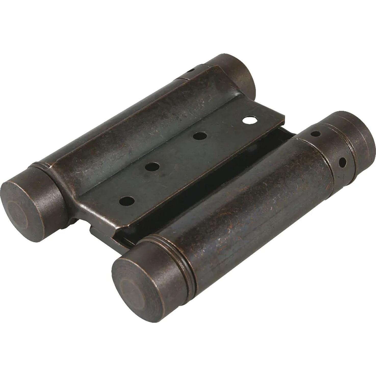 Ibfm, Türbeschlag + Scharnier, Pendeltürband doppelt wirkend, Gr. 39, Stahl bronze metallic