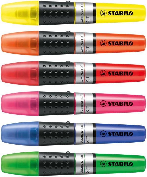 Produktbild STABILO LUMINATOR Textmarker (Rot, 2 mm, 1 x)