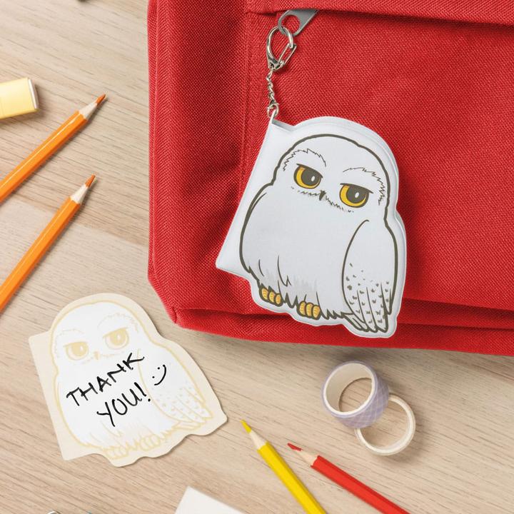 Paladone Products Harry Potter Keychain Hedwig fluffy Notepad