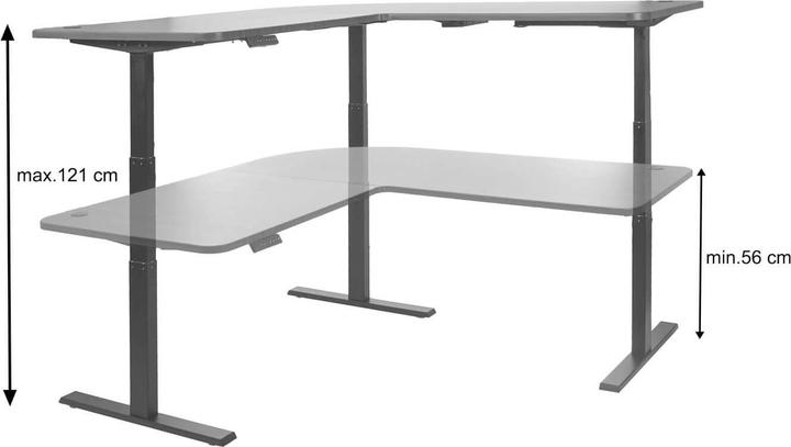 Produktbild Jamb Eck-Schreibtisch (177.50 x 80 x 121 cm)