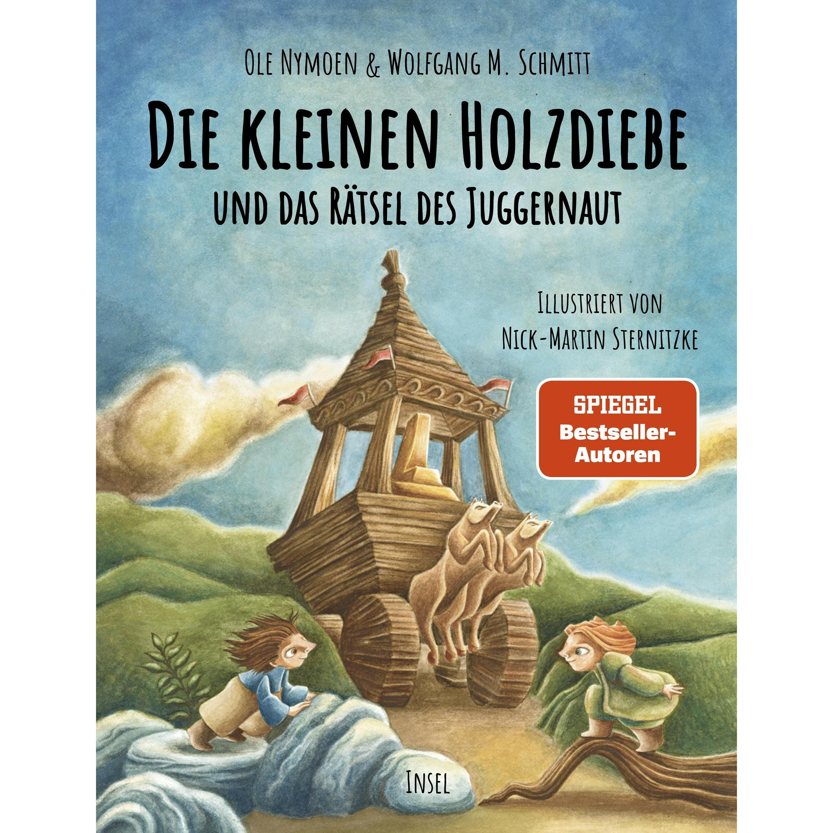 Die kleinen Holzdiebe und das Rätsel des Juggernaut, Kinderbücher von Ole Schmitt Nymoen, Wolfgang M. Schmitt