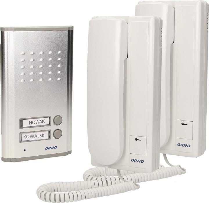 Produktbild MGA Fossa Gegensprechanlage 2 Einfamilienhaus für Unterputz 2-Draht 230 V AC Nachname Hintergrundbe