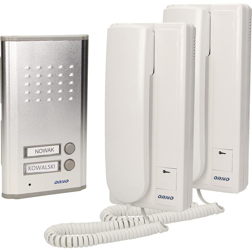 MGA, Klingel + Türsprechanlage, Fossa Gegensprechanlage 2 Einfamilienhaus für Unterputz 2-Draht 230 V AC Nachname Hinter...