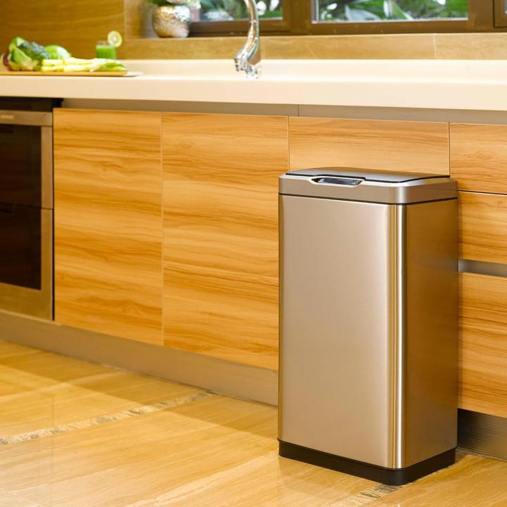 Produktbild EKO Mirage Sensor Bin 30 L berührungsloser Sensor Mülleimer inklusive 1 Inneneimer und Touch Schalt (30 l)