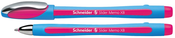 Produktbild Schneider Kugelschreiber Slider Memo (Pink, Blau, 10 x)