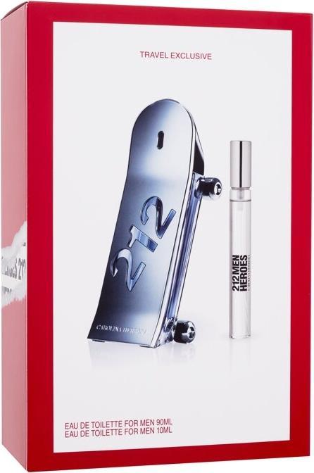 Image du produit Carolina Herrera 212 Men Heroes Forever Young EDT 90 ml + EDT MINI 10 ml (man) (Eau de toilette, 100 ml)