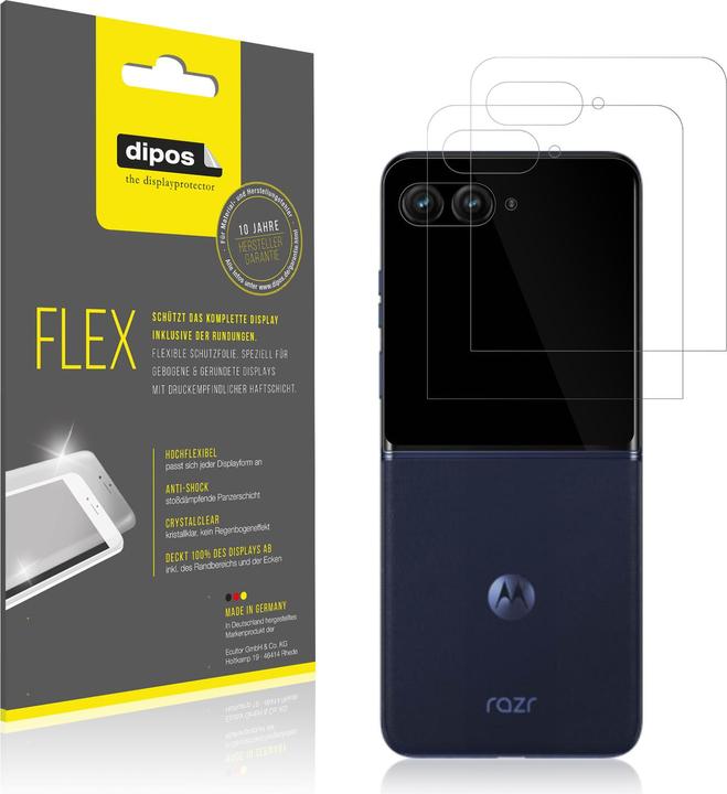 Dipos - 3x Pellicola Protettiva Compatibile Con Motorola One Vision Pellicola Di Protezione 3d Full Cover 4051837387501