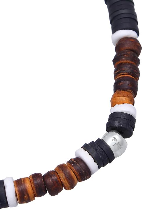 Produktbild Kuzzoi Heishi Beads, Kokosnuss (23 cm, 925er Sterling Silber, Muschel, Plastik)