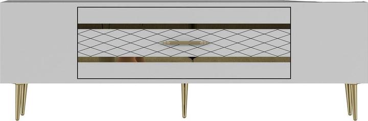 Actual product image Kalune Design Decory Geometric TV Stand (150 x 35 x 48.20 cm)