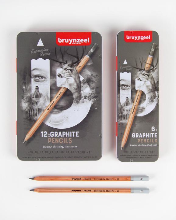 Actual product image Bruynzeel Expression graphite pencils (3.60 mm, HB, 6 x)