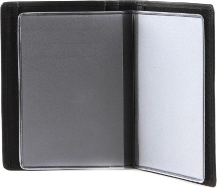 Actual product image Esquire Logo ID card holder leather 9 cm