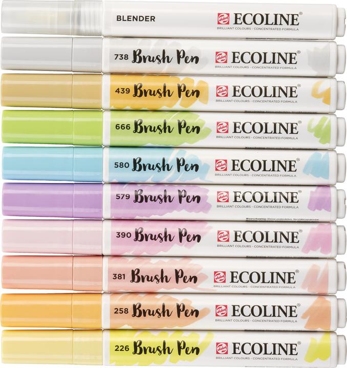 Produktbild Talens Brush Pen (Mehrfarbig, 10 x)