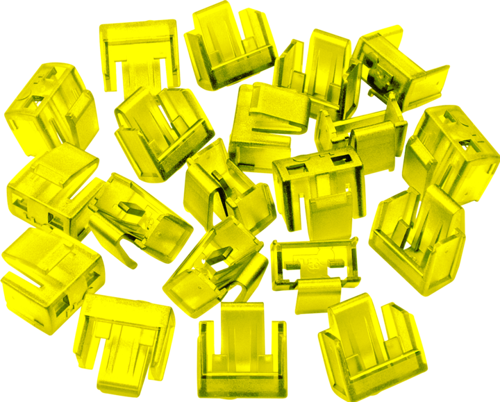 Produktbild Lindy RJ45 Port Blockers x 20 Yellow