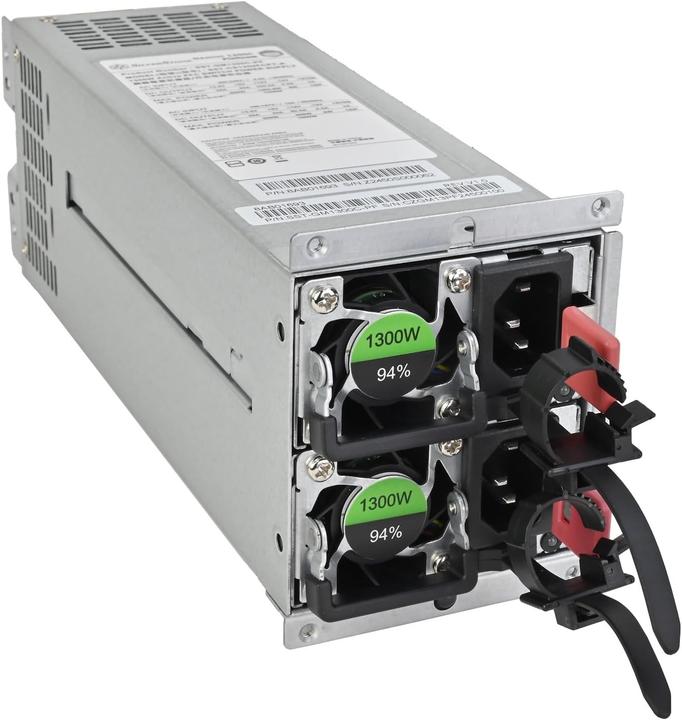 Produktbild Silverstone SST-GM1300C-PF - Gemini Series, Cybenetics Platinum 1300W+1300W 2U CRPS Redundant Power (1300 W)