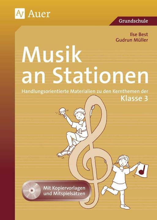Produktbild Musik an Stationen (Deutsch, Gudrun Müller, Ilse Best, 2011)