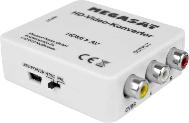 Immagine prodotto Megasat Convertitore AV Convertitore video HD (da HDMI ad AV) (HDMI