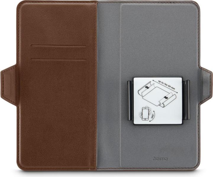 Actual product image Hama Mobile phone case, Universal, Eco, for mobile phone size 8.0 x 17.0 cm, brown (Universal)