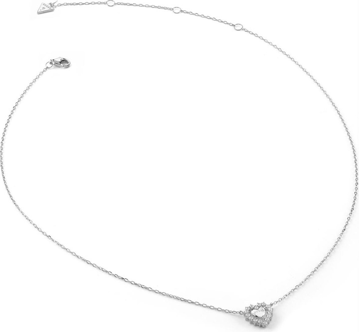 Produktbild Guess 16-18" JARDIN HEART & CRYS NK Halskette (Silber 925)