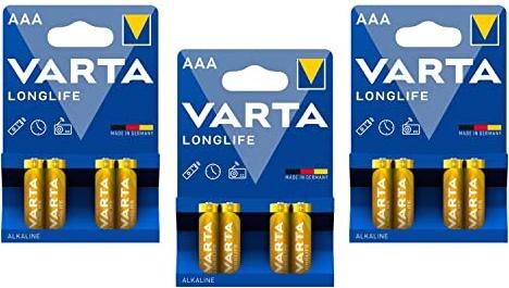 Productafbeelding Varta Longlife (4 Pcs., AAA, 1200 mAh)