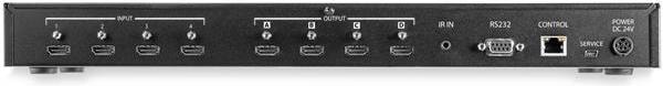 Actual product image StarTech 4x4 HDMI Matrix Switch