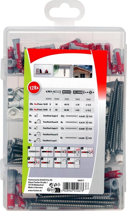 Produktbild Fischer EasyDIY Box Outdoor EasyHook (144 Stk.)