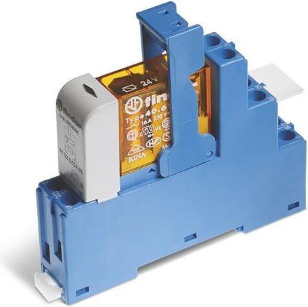 Produktbild Finder 48 Series Electromechanical Interface Relay, DIN Rail, 24 V Coil, SPDT16/30 A, 8/15 A, 10/20