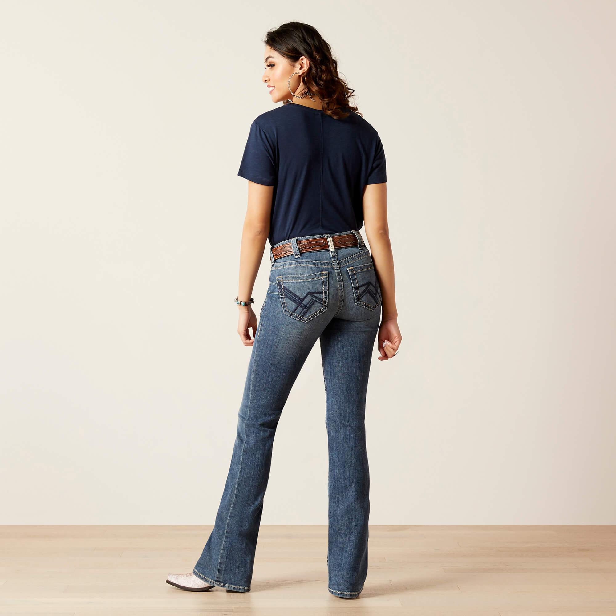 Thumbnail - Ariat, Damen, Jeans, jeans r.e.a.l. perfect rise phoebe, Blau, (27)