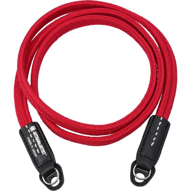 Artisan & Artist Silk Cord Camera Strap Ring (L) (Cintura collo), Cinghia per fotocamera, Rosso