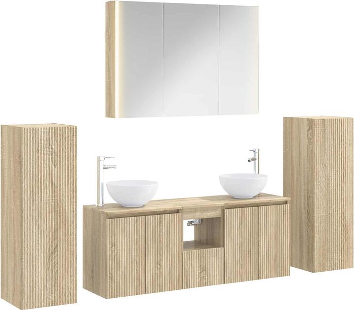 Produktbild vidaXL LED Badezimmer Set