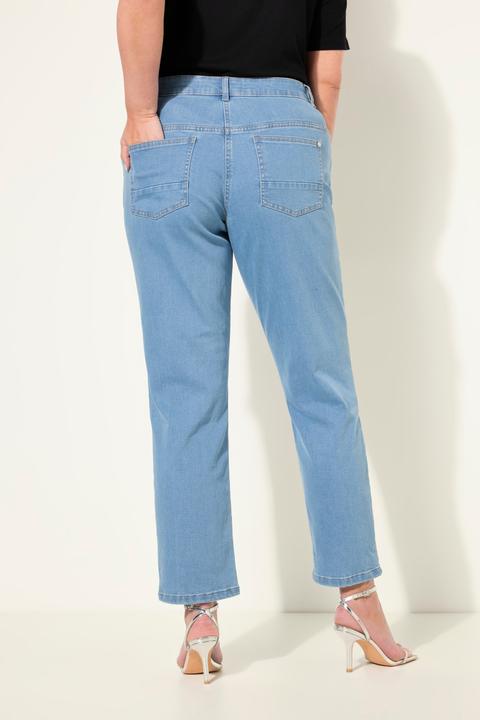 Produktbild Miamoda Jeans, weites Bein, Zierperlen, 5-Pocket (48)