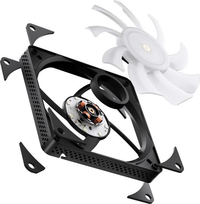 Produktbild Jonsbo HF1215 Slim PWM Lüfter, ARGB, 120mm (120 mm, 1x)