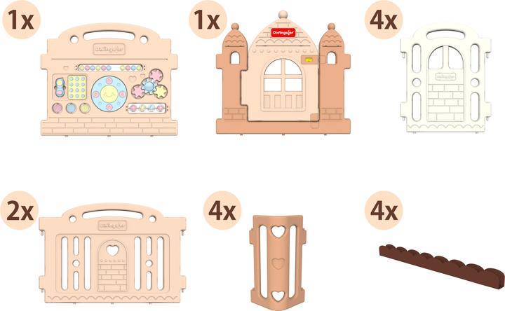 Produktbild Dwinguler Castle (150 cm, 240 cm)