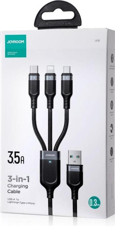 Image du produit Joyroom 3in1 (0.30 m, USB 3.0)