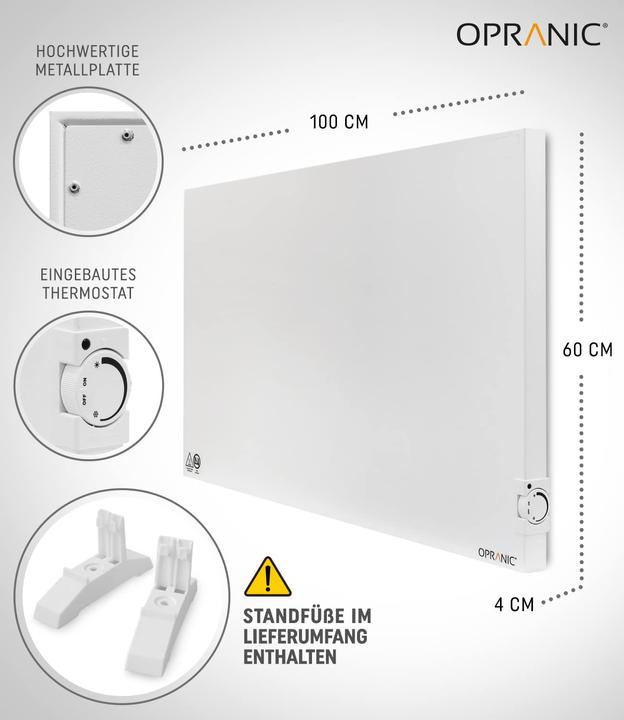 Produktbild Opranic Infrarot Hybridheizung, 1000W