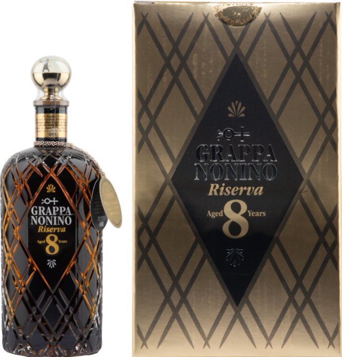 Immagine prodotto Nonino Grappa Riserva 8 Anni (1 x 70 cl)