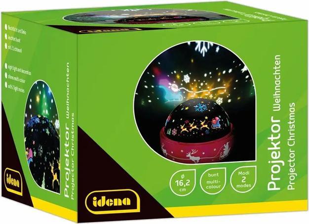 Produktbild Idena LED Projektor Weihnachten 16,2x16,2x13cm