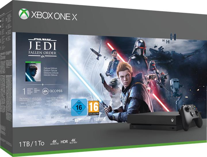 Produktbild Microsoft Xbox One X - Star Wars: Jedi Fallen Order Bundle