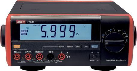 Produktbild Uni-T Tischmultimeter UT803, True RMS (CAT I 1000V, CAT II 600V)