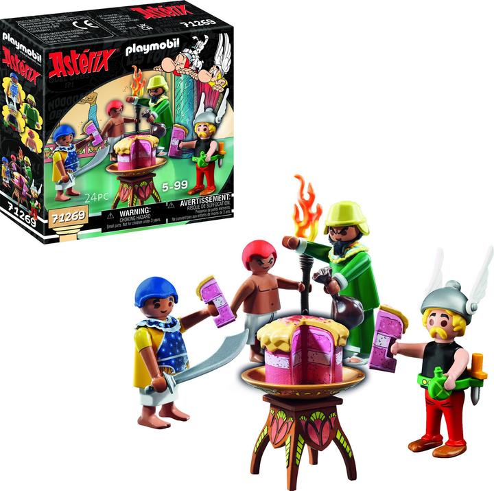 Productafbeelding Playmobil 71269 Asterix: de vergiftigde taart van Pyradonis (71269, Playmobil Asterix)