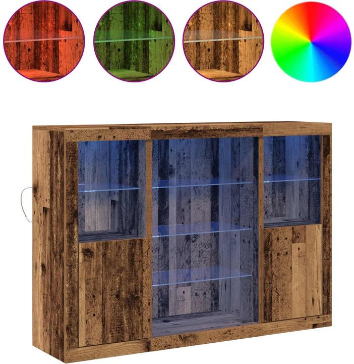 Actual product image vidaXL Modernes Sideboard (142.50 x 37 x 100 cm)