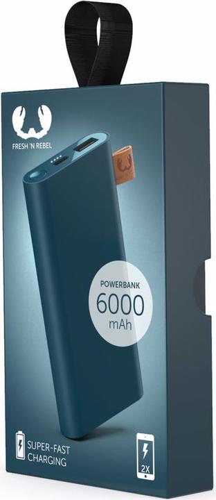 Actual product image Fresh'N Rebel Powerbank (6000 mAh, 22.20 Wh)