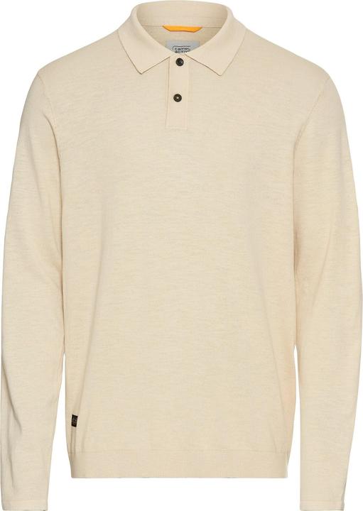 Actual product image Camel Active Leichtes Langarm Polo aus reiner Baumwolle (XXL)