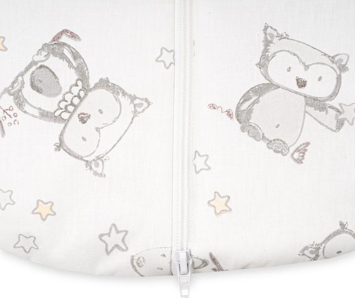 Produktbild Julius Zöllner Schlafsack, Häschen und Eule 110 (107 cm, 2.5 TOG, Ganzjahr)