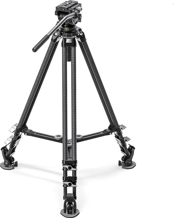 Produktbild Leofoto Doppelrohr Carbon Stativ LVC-253C mit Nivellierbasis (Metall)