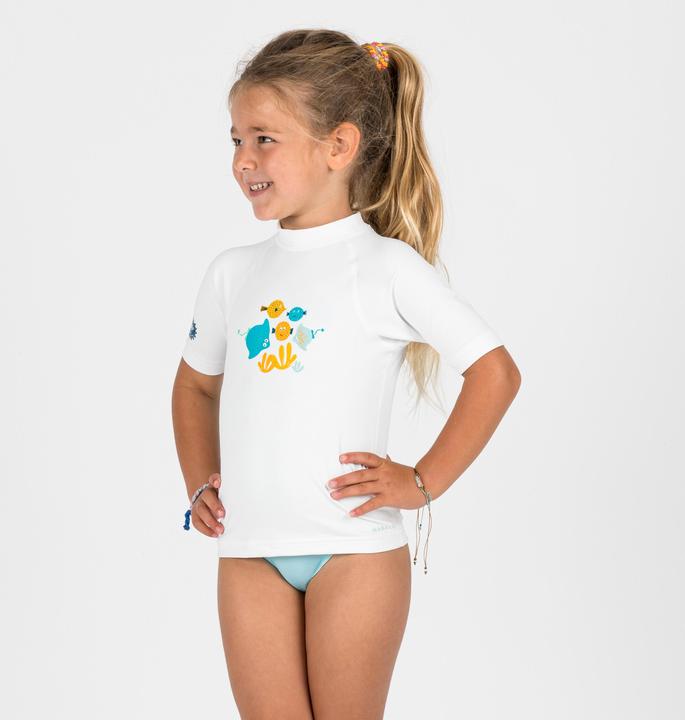 Image du produit Nabaiji Tee shirt anti UV manches courtes Bébé - Fish (74)