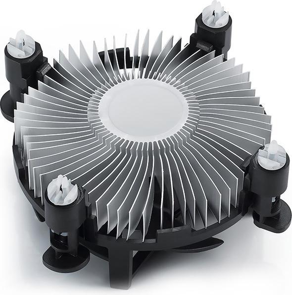 Actual product image Deepcool CK-11509 Processor cooler 9 2 cm Aluminium Black 1 piece(s) (56 mm)