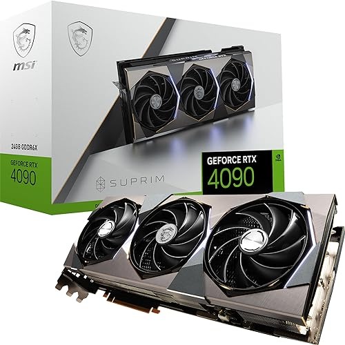 Image du produit MSI GeForce RTX 4090 SUPRIM X 24G (24 Go)