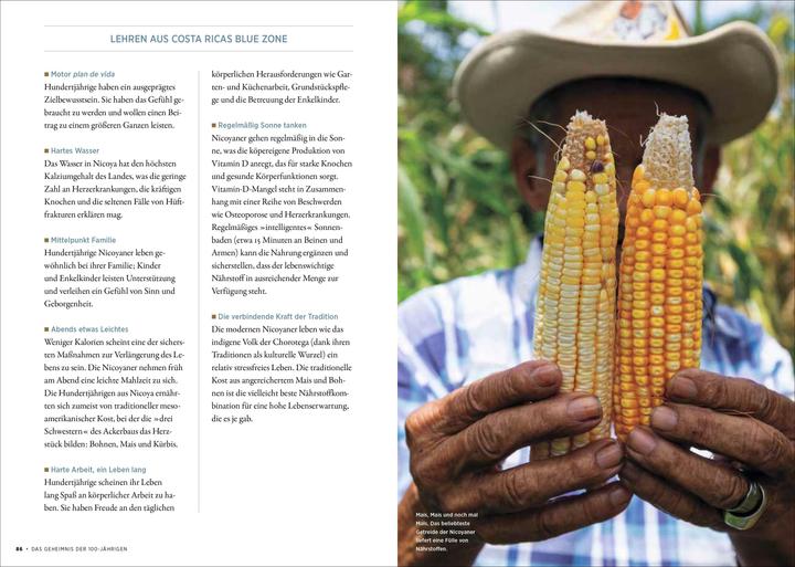 Actual product image National Geographic Das Geheimnis der 100-Jährigen: Entdeckungsreise in die Blue Zones der Welt (German, Dan Buettner, Helmut Ertl, 2023)